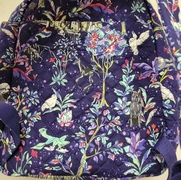 Vera Bradley Harry Potter Forbidden Forest Small Backpack - Picture 7 of 10